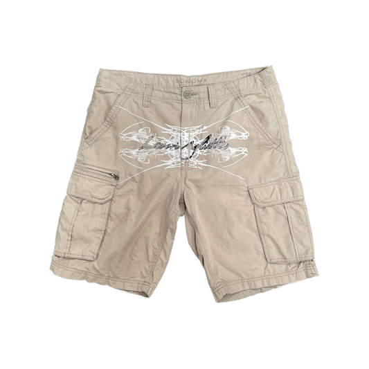 Tan Cargo Shorts