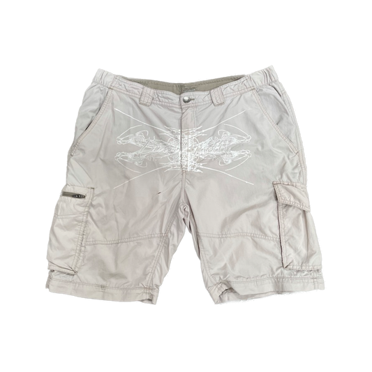 Light Grey Cargo Shorts