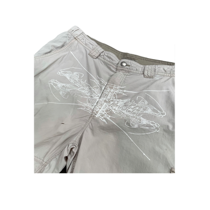 Light Grey Cargo Shorts