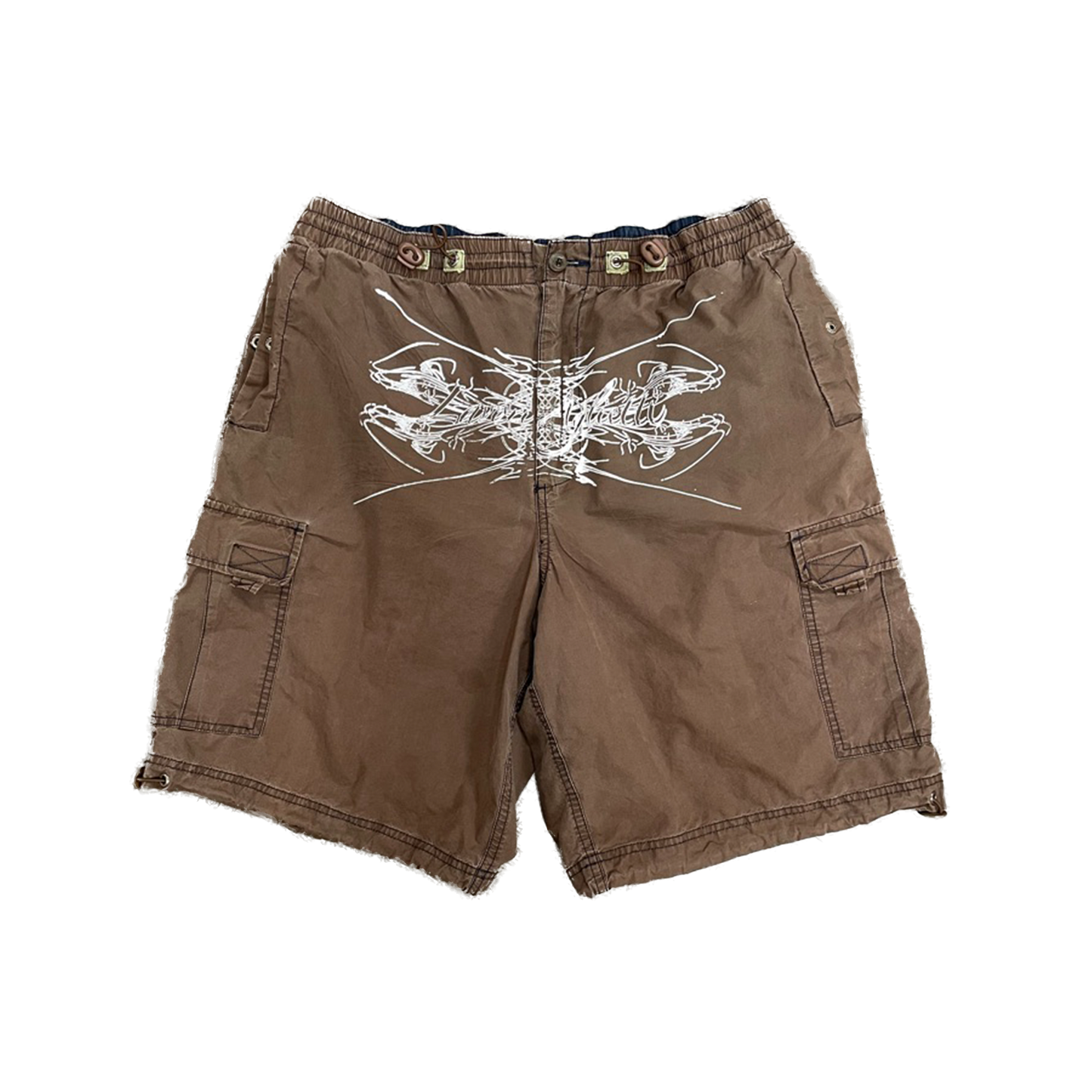 Brown Cargo Shorts