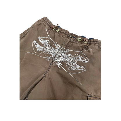 Brown Cargo Shorts